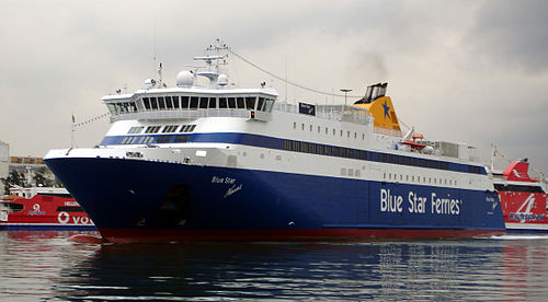 Ferry Blue Star Naxos